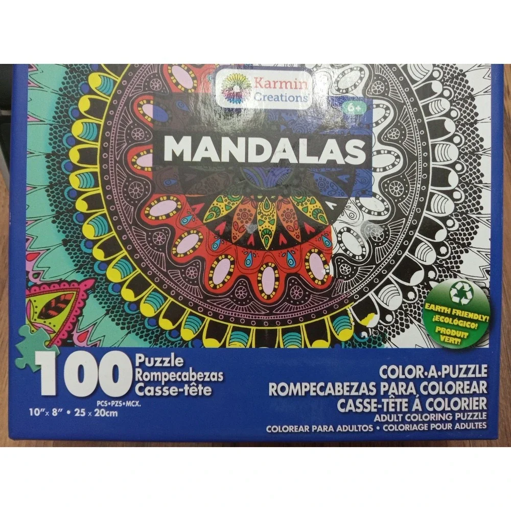 Karmin Creations Mandalas Puzzle 100 pieces 10